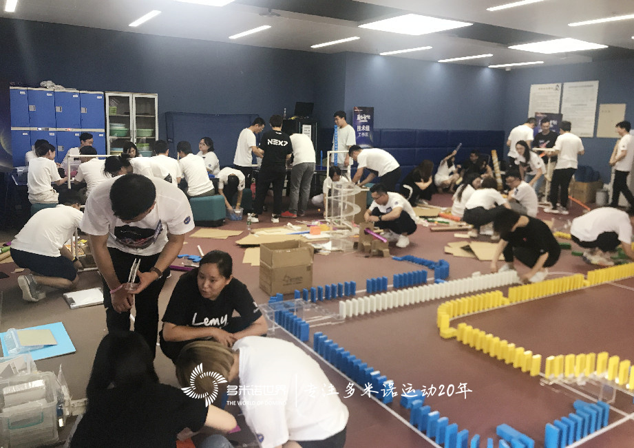 以多米諾骨牌的方式開啟一場有趣的項目交付體驗